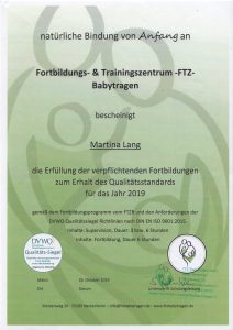 Qualitätsstandard 2019 FTZB Mainz